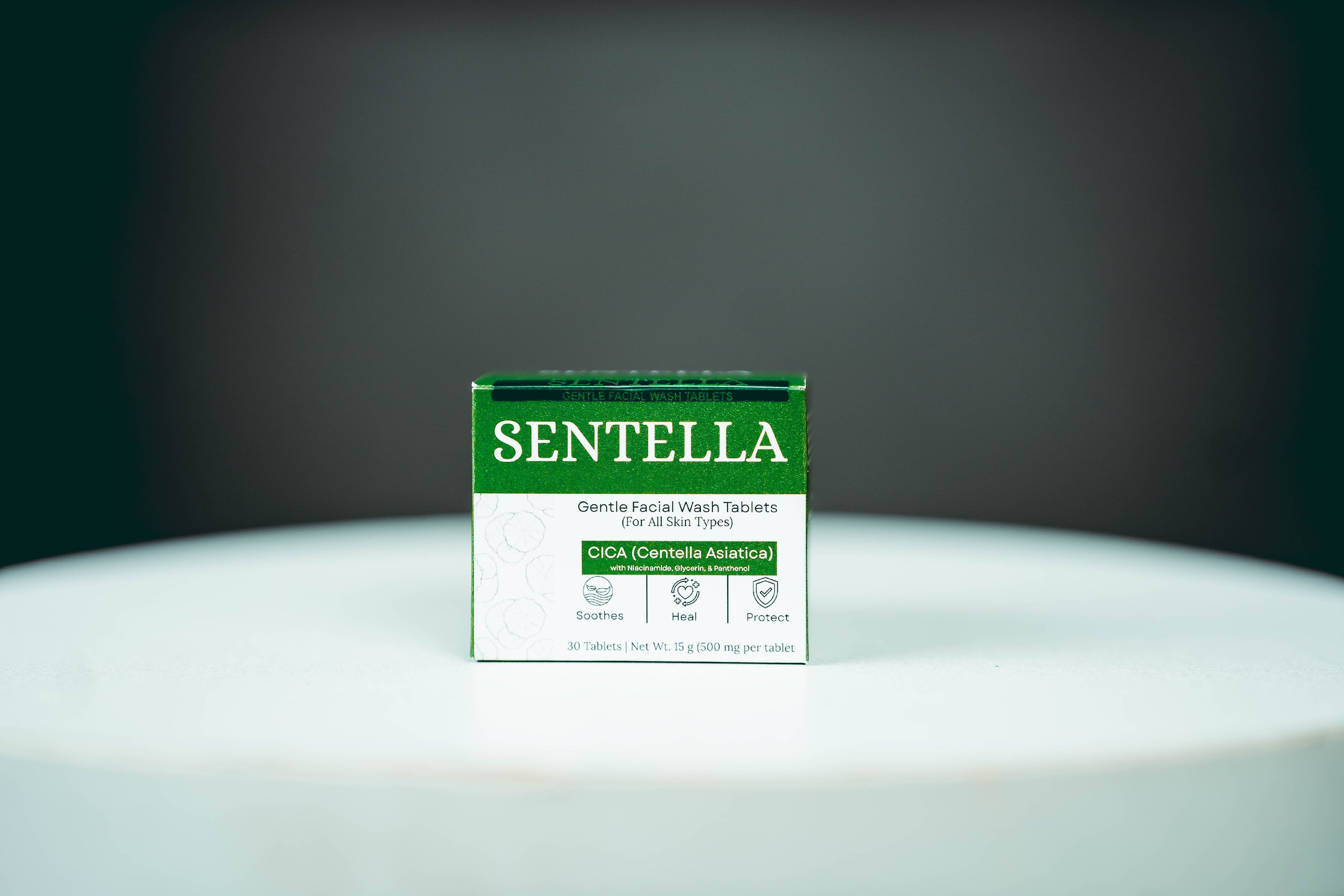 SENTELLA - Gentle Facial Wash Tablets (30 tablets)